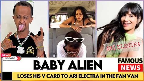 ari electra alien|Ari Electra and Baby Alien go viral over fan video